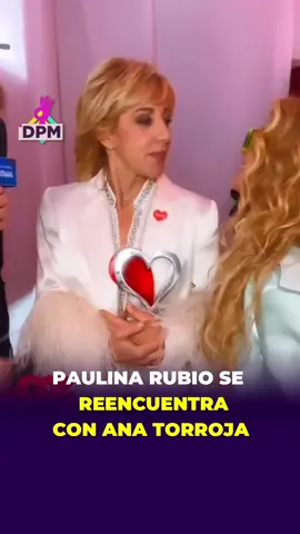 Paulina Rubio se REENCUENTRA con Ana Torroja 💖 Así reaccionó la cantante  #DPMAlMomento   ¡No te pierdas las mejores EXCLUSIVAS en #DePrimeraMano👌🏻 a las 3 PM por el 3.1 de @Imagen Televisión !