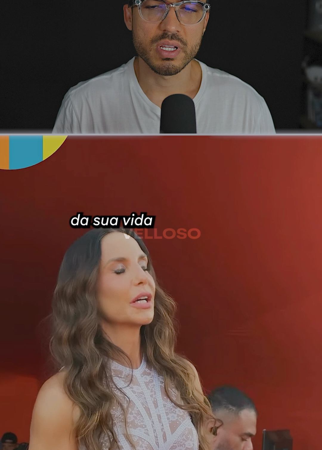 Leitura labial da Ivete Sangalo antes de iniciar o show 