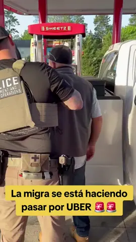 La migra se está haciendo pasar por Uber 