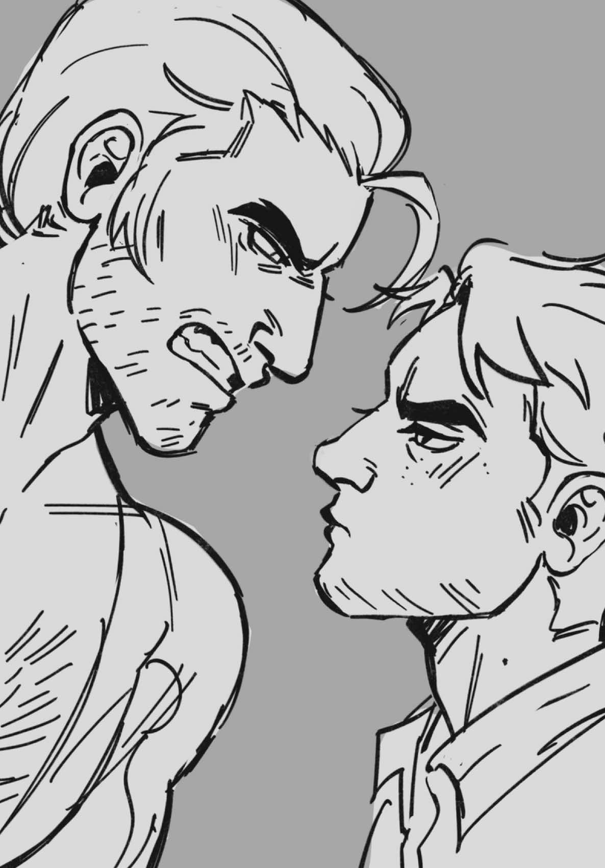 this is like every flambert fic rn #dispatch #flambae #robert #fypシ゚ 