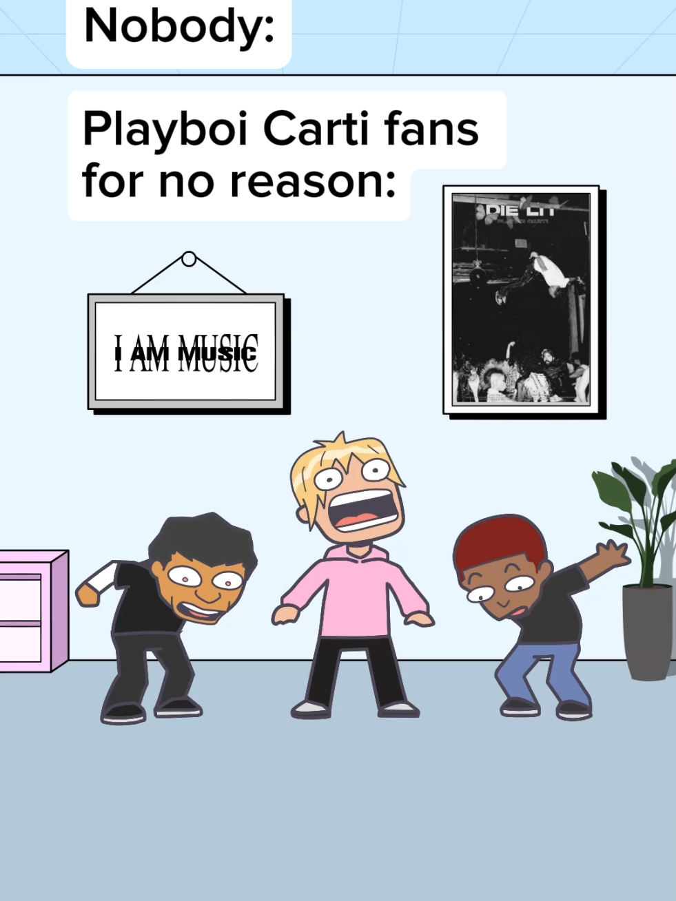 This is literally me. VWÆ! #animation #fyp #viral #playboicarti #carti 