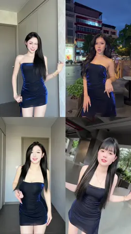 chiếc đầm hot nhất lúc này, ai mặc đẹp hơn nhỉii #trendingtiktok #xuanca #tranhalinh #lahoangkyduyen #damnhungxanh 