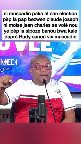 Si muscadin paka al nan election pèp la pap bezwen claude joseph ni moïse jean charles se volè nou ye pèp la sipoze banou bwa kale daprè Rudy sanon viv muscadin #rudysanon #muscadin #palman_zen_haiti #nouvelle #haiti 