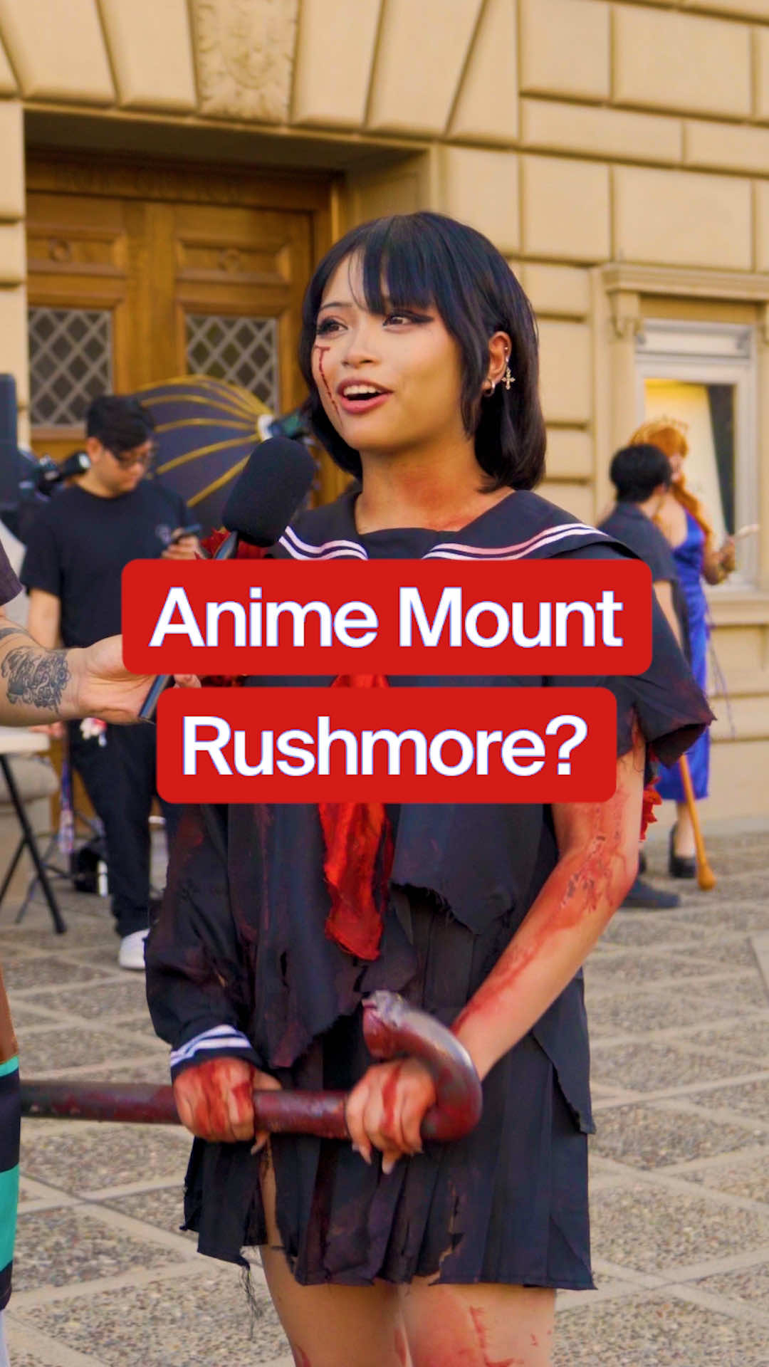 What’s your anime Mount Rushmore?! 😳 #anime #manga #jojosbizarreadventure #animetiktok #animefyp 