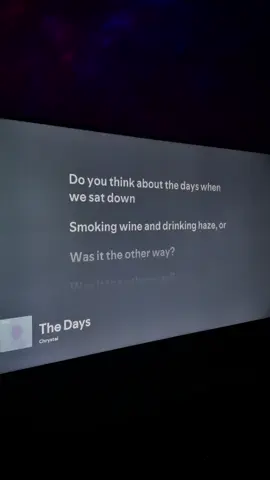 The Days 🎶 [Playlist in Bio] #fyp #lyrics_songs #spotify #viral 