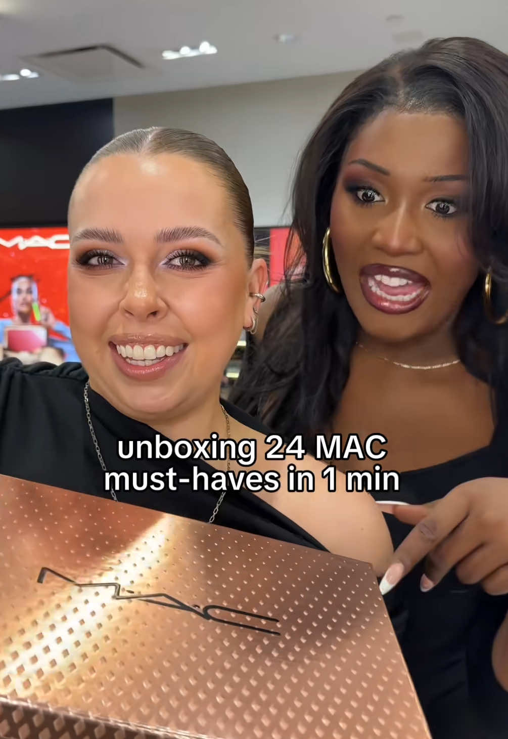 in 2025, a MAC Advent Calendar will show up on your feed... it's VERY important you buy that calendar 🎁 ... @Cayla Bliss + @CookieeVonC @M·A·C Cosmetics Canada  #GIFTMAC #MACHoliday