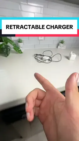 Makes charging SO much more organized #organization #homeimprovement #organizedhome #wallcharger #phonecharger 