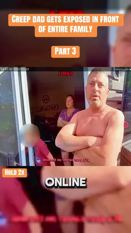 Part 3| Creep dad gets exposed in front of entire family #bodycam #policebodycam #lawenforcement #copsoftiktok #crime                         