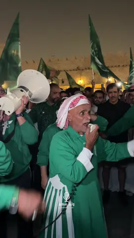 جماهير الاخضر في سوق واقف 🔥💚 #SportsOnTikTok #Fifarabcup #كأس_العرب #spl 