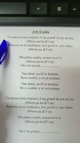 Arly-Cookie . #haitiantiktok🇭🇹 #fyp #lover #kompa #viral 