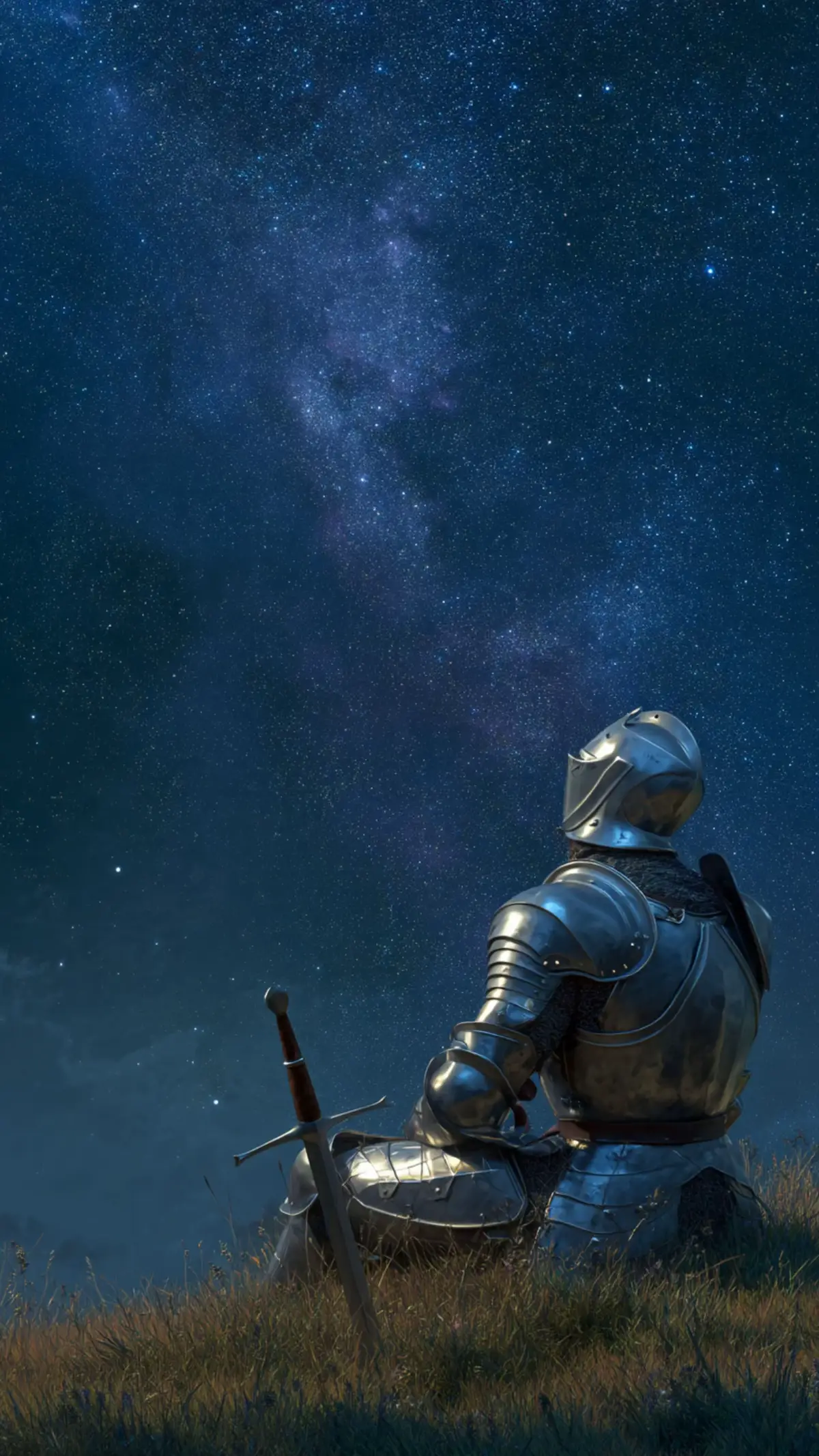 #darkfantasy #wasteland #lonelyknight #epicwallpaper #fantasyart