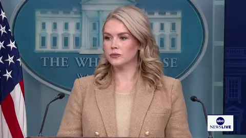 When asked about a report that Secretary Hegseth ordered the military to kill all passengers aboard a boat suspected of ferrying drugs in September, White House press secretary Karoline Leavitt said Adm. Mitch Bradley made the order for the second strike. #News #Politics #PeteHegseth #KarolineLeavitt #WhiteHouse #ABCNews