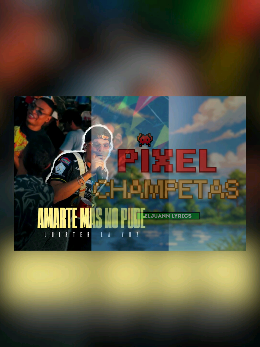 Una y otra vez hablé contigo pero nunca me escuchaste 🥲 #amartemasnopude #luisterlavoz #pixelchampetas #letra 