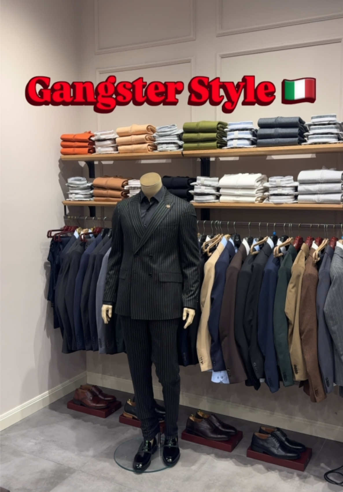 Italian Gangster Style 🇮🇹 #italy #gangster #mafia #suit #sartorio 