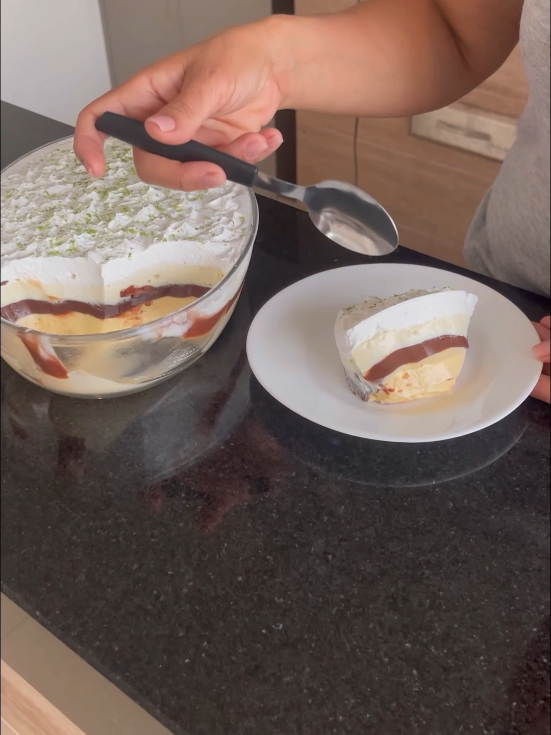 Marido gelado, quem prova pede a receita. #marido #sobremesa #doce #cozinha #receita #comida