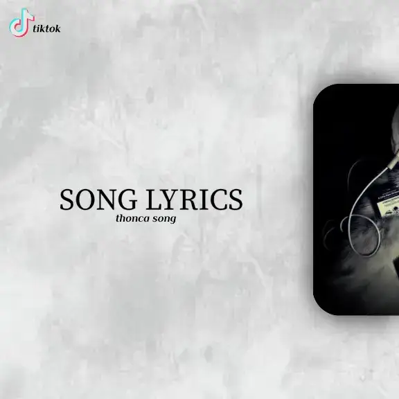 #liriklagu #overlaylyrics #thoncasong