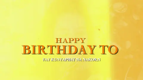 happy birthday to you my handsome girl 🎂🐶❤️️ wish you keep your smile like this forever and wish you all the best in life na kha🫶🏻🫶🏻  love and support you forever 🥺💞 #รักปากแข็ง #faymay #fay_riezz #maywyda #idolfactoryth 