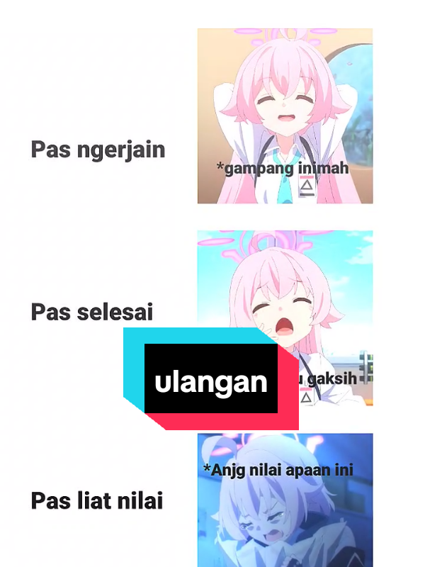 kita liat minggu depan hasilnya 😹 semoga diatas kkm 🗿#bluearchive #bluearchiveedit #takanashihoshino #fypviraltiktok🖤シ゚☆♡ #fypviralシ 