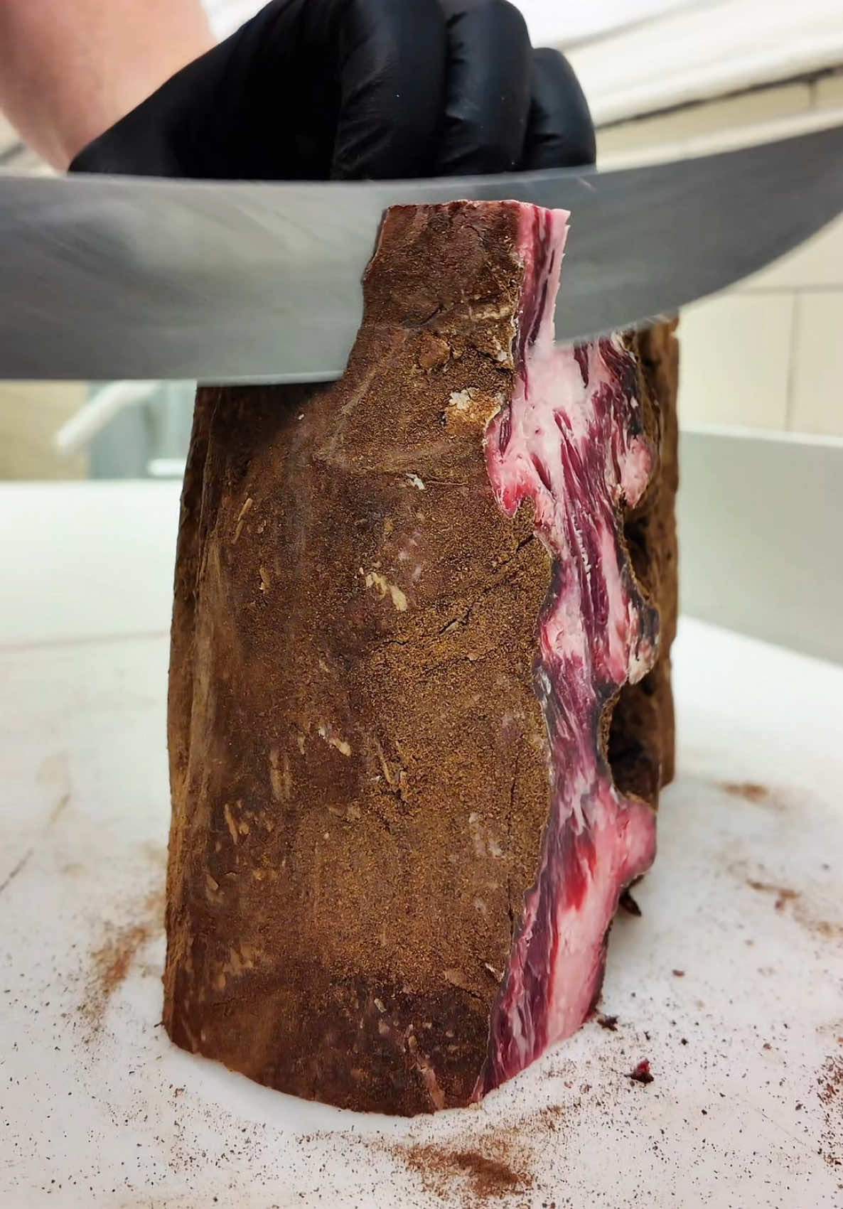 40 Day Allspice Aged Prime Ribeye 🥩 #steaktiktok 