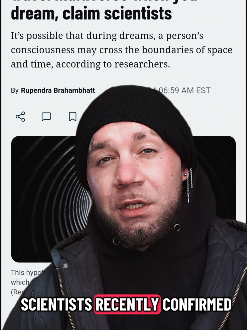 Scientists say dreams open different dimensions — and that dream dimensions may explain why we feel déjà vu. If dream dimensions are real, then déjà vu is just your mind remembering another dimension. This dream dimension theory is blowing people’s minds. #DreamDimensions #dejavu #MindBlown #TruthSeeker #fyp