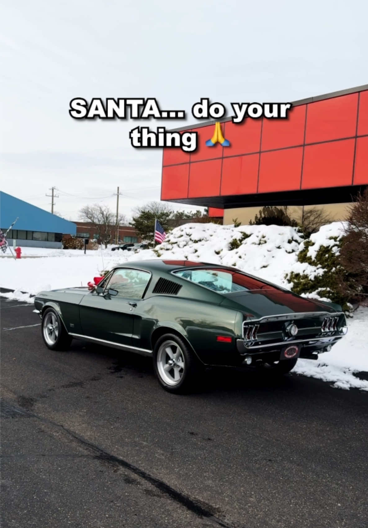 Who wants a Bullitt Mustang under the Christmas tree? 🎄😍