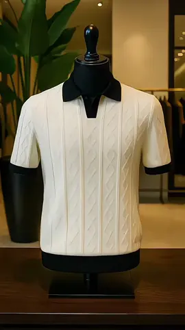 Giseu - Russell Knit Polo Tshirt Solusi Buat Kamu Biar Tambah Ganteng Dengan Style Sultan 🫵🏻😍 #tshirt #polo #style #outfit #fyp 