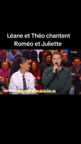 Léane et Théo chantent Roméo et Juliette #staracademy2025 #leane #leastaracademy #theo #theostaracademy 