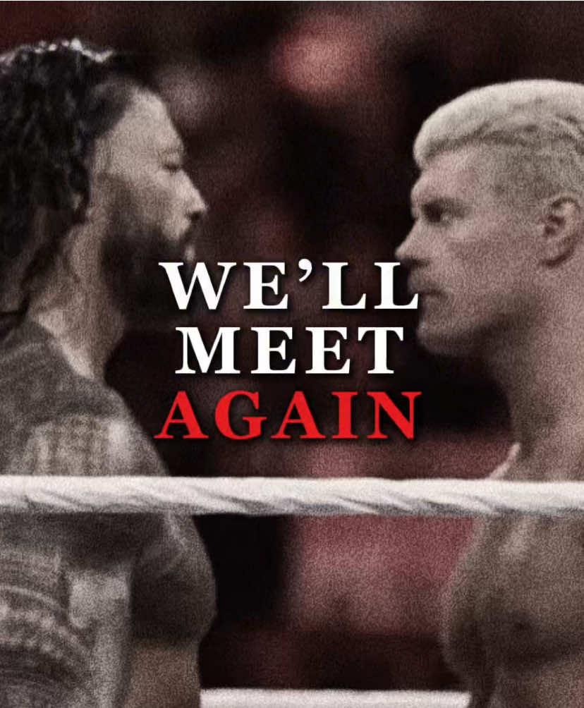 will roman and cody meet yet again on the biggest stage of them all? #fyp #WWE #WrestleMania #romanreigns #codyrhodes 