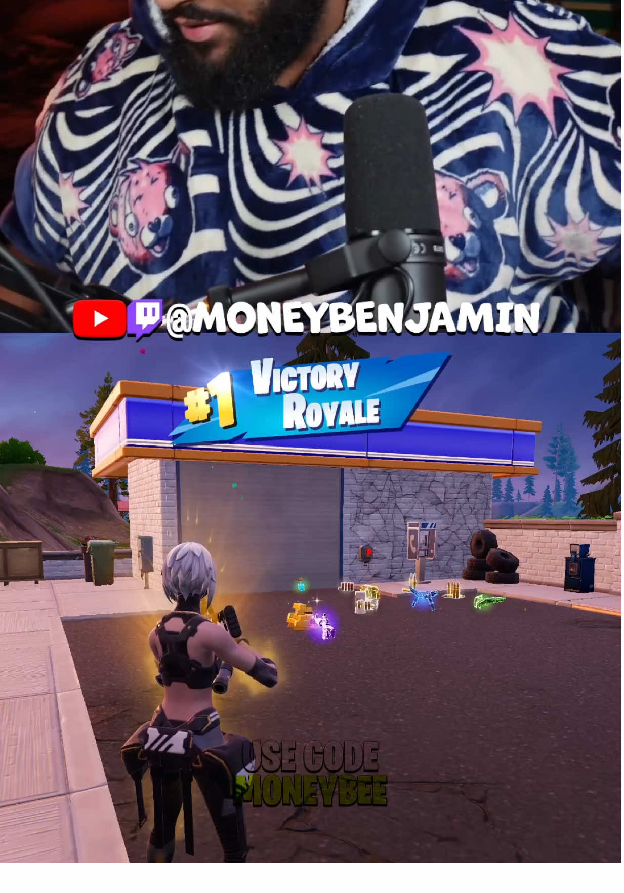 First one of a really fun Chapter in Fortnite! 👑 #fortnite #moneybenjamin