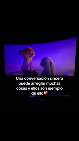 Y una conversación sincera, arregla todo✨🤎 #zootopia2 