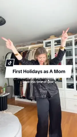 Love love love this time of year, the Fashion, the sparkles and the food and as a new mom, I’m so excited to experience it with my baby girl #holidayseason #holidaystyle #newmom 