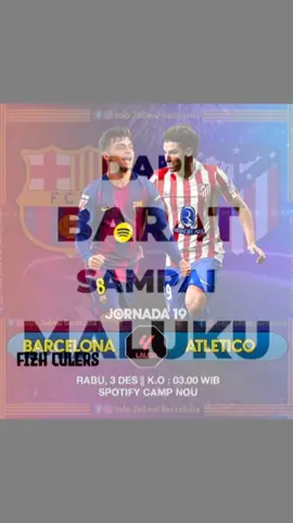 🗓️ Berikut Jadwal pertandingan Barcelona di bulan Desember. > Semoga bisa sapu bersih🔥