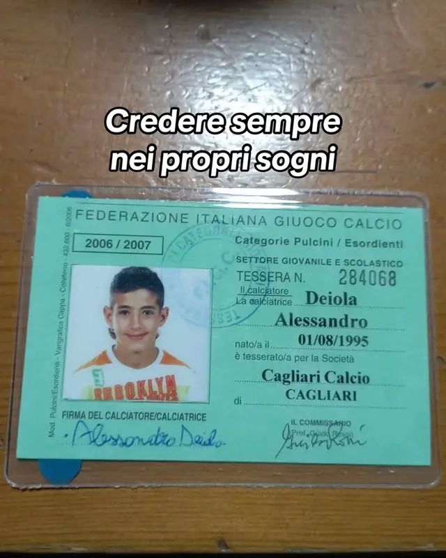 Gol più bello della passata stagione di #SerieA, candidato al Premio Puskas, un sogno che si avverà per Alessandro Deiola, rossoblù sin da piccolino. ❤️💙 @Cagliari Calcio #TikTokCalcio