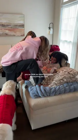 “she’s suuuuper advanced for her age”