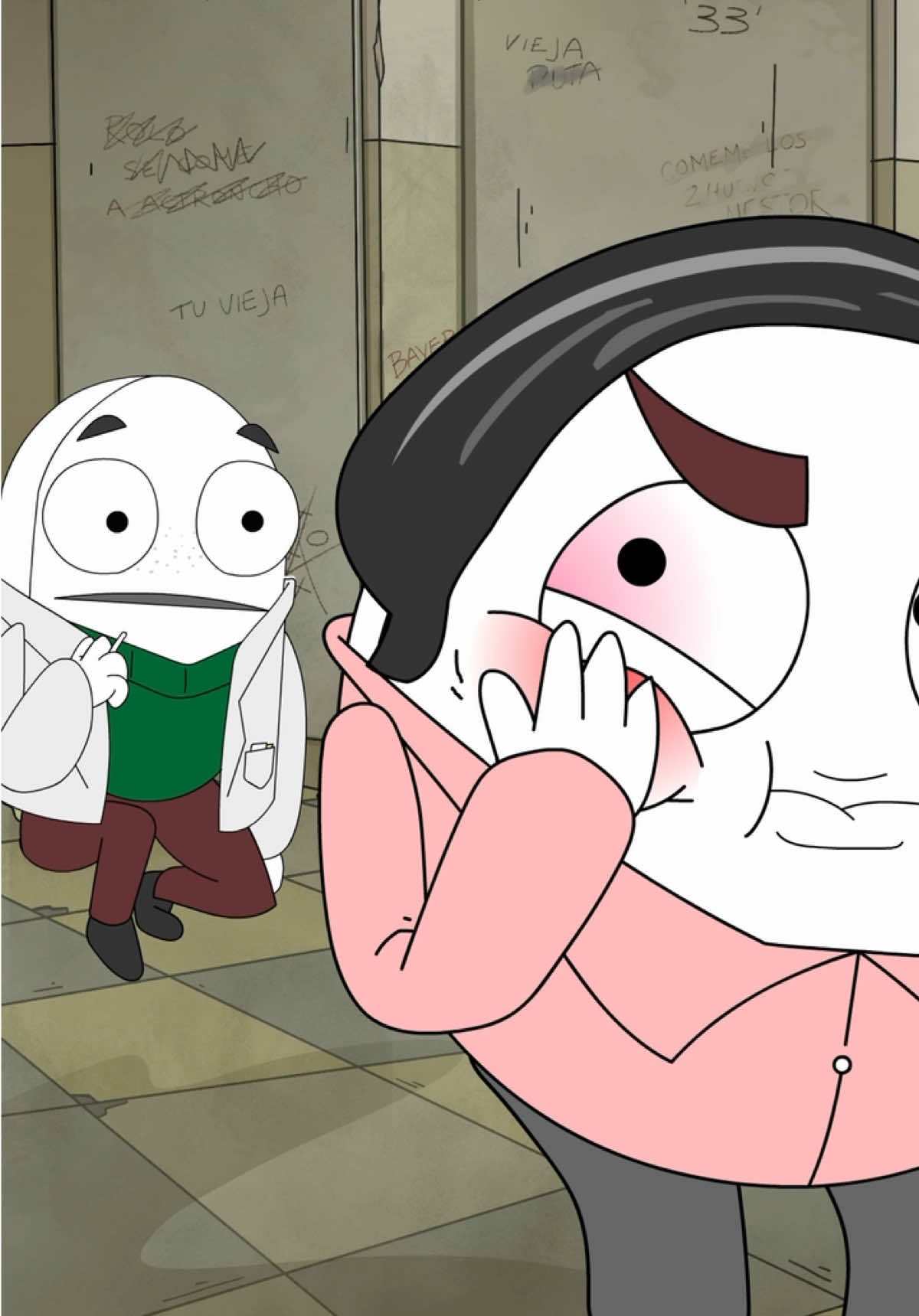 Tafi y Busca de jóvenes… parte 6 💔 #animacion #novela 