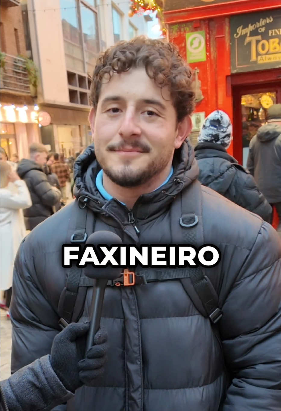 Qual a sua profissão? 💰 #entrevista #brasileirosnairlanda #brasileirospelomundo #imigrantesbrasileiros #intercambio @Joao Cericato 