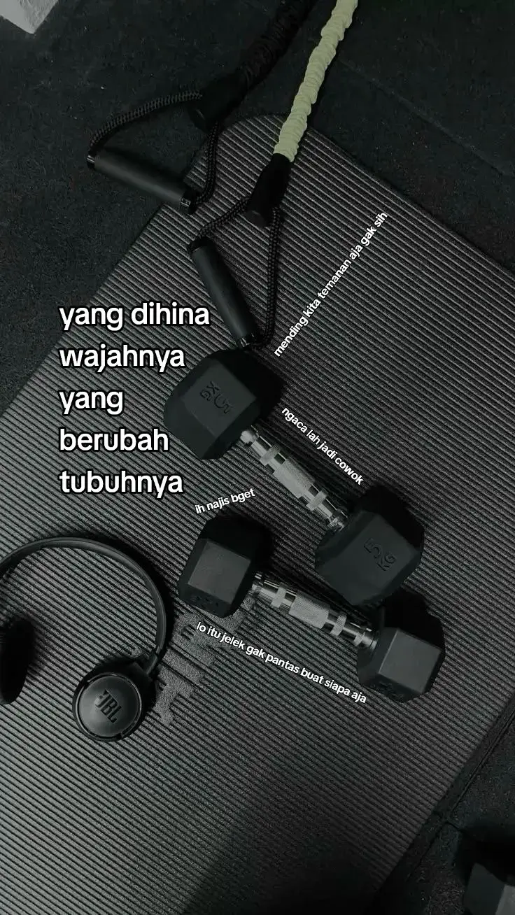paksa tubuh mu buat menerima sakit itu.. #gym #story #fyp #olahraga #woterlarang