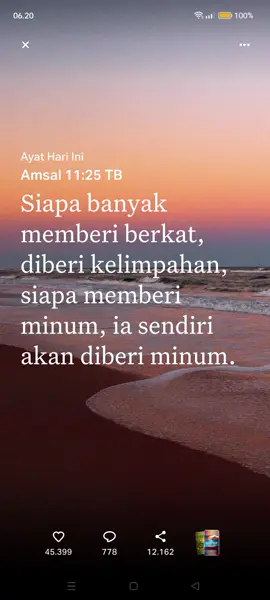 AMSAL 11 : 25
