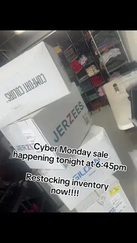 Sale on sale on sale tonight ! see you at Monday 6:45PM PST ……. 50 New  design in the last week! So Show up and see all of them! #fyp #cybermonday #christmasgiftideas #tiktoklive #SmallBusiness 