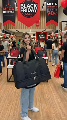 Bolsa de viagem tamanho grande resistente multifuncional para quem quer levar a academia ou passeios  #ofertas #promocao #bolsa #tiktokshop #viagem 