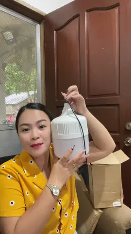 Tipid sa kuryente kasi solar na. #solarlights #emergencylight #solarbulblight 