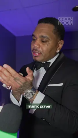 @iamkevingates presents his backstage essentials, including sage, linen sheets, and a custom “MKG” pillowcase #AmilioTour #KevinGates 