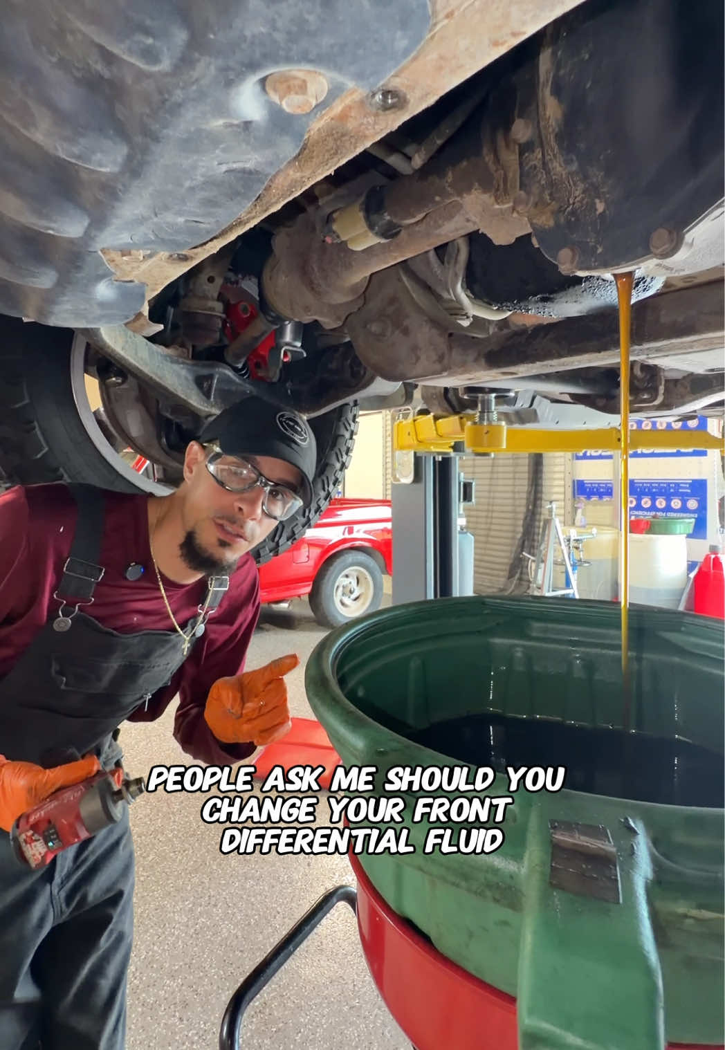 Hope you guys had a great thanksgiving! Front differential fluid on this GMC . . .   #carsoftiktok #carrepair #cartok #tiktokauto #carsoftiktokcontest 