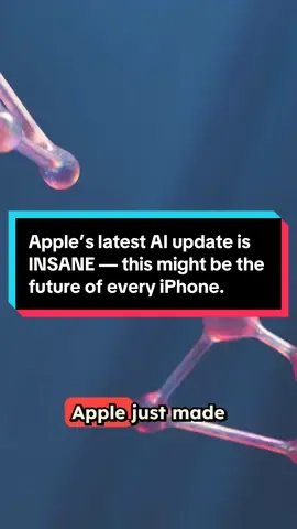 Apple’s latest AI update is INSANE — this might be the future of every iPhone. #AppleIntelligence 