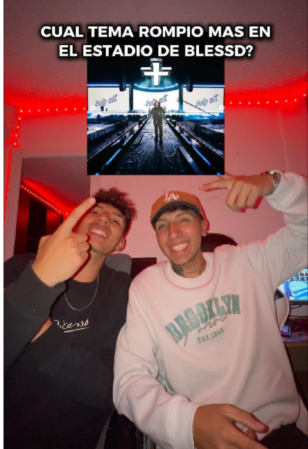 Concierto @Siempre Blessd 🎶 Bogotá 🥶💙comenten que tema rompió más 👇👀 #blessd #concierto #elbendito #bogota #trapcold 