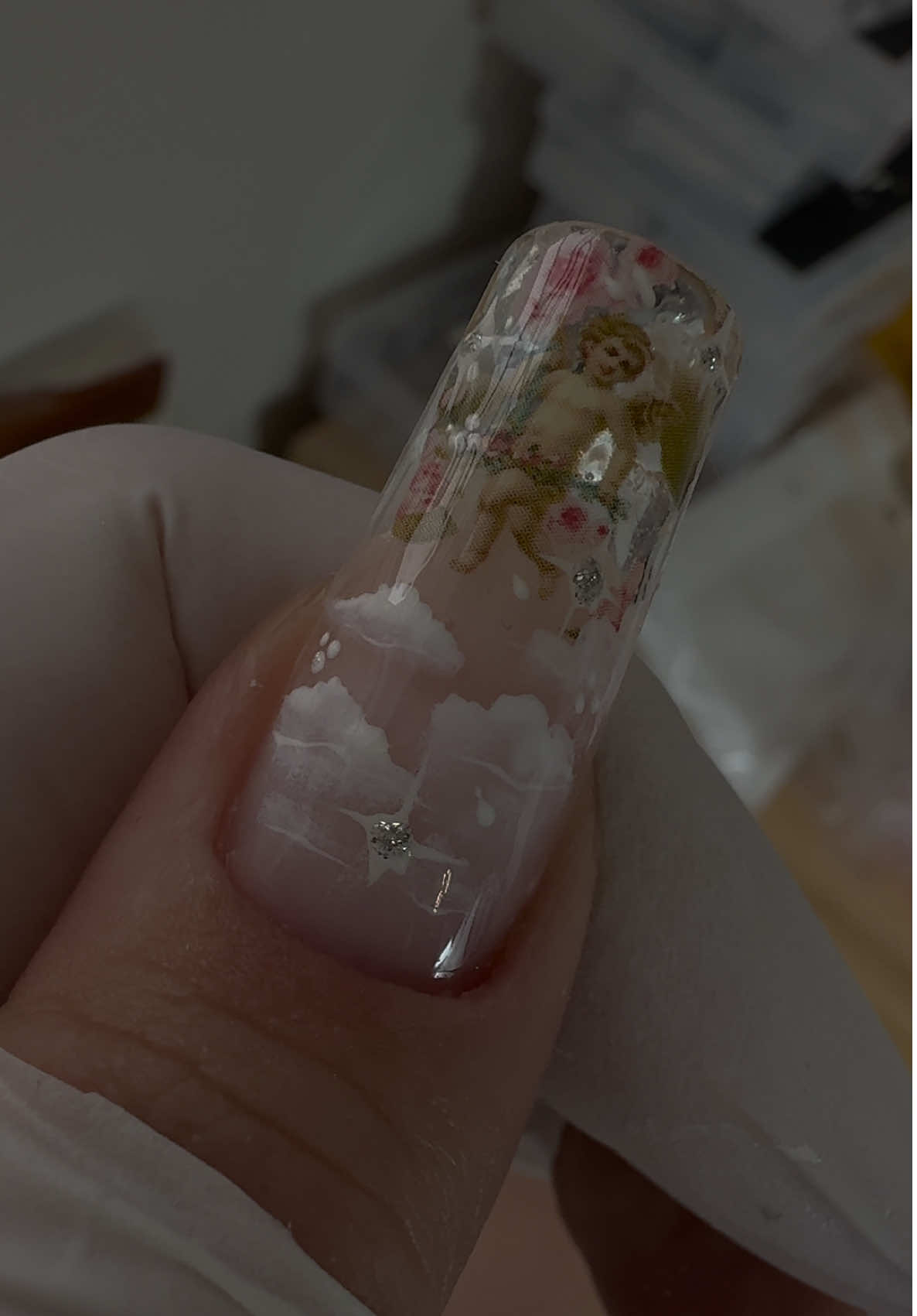 #decembernails #angelnails #subcuticula #nails #decembernails 