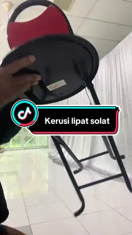 Kerusi solar jenis lipat Ada perbagai pilihan warna. Bawah 100kg boleh Aja duduk #kerusilipat #kerusisolat #kerusibesi #kerusimasjid #kerusilipatmurah 