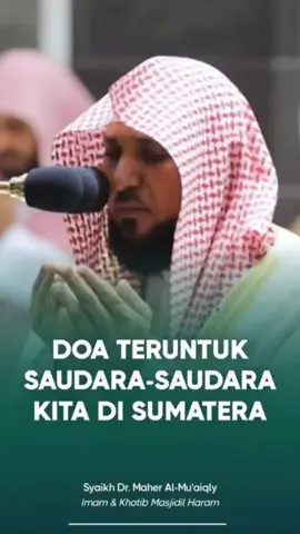 Mari sejenak berdoa untuk saudara saudara kita yang tertimpa musibah, dengan bantu Aamiinkan bersama sama agar semuanya segera dimudahkan 🥹 #bencanaalam #aceh #padang #sumut 