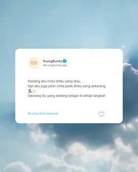 Perubahannya besar… tapi aku bangga pada ibu yang sedang tumbuh ini 🤍✨ #RuangBunda #IbuBerproses #SelfLoveMom #MomGrowth #CeritaIbu 