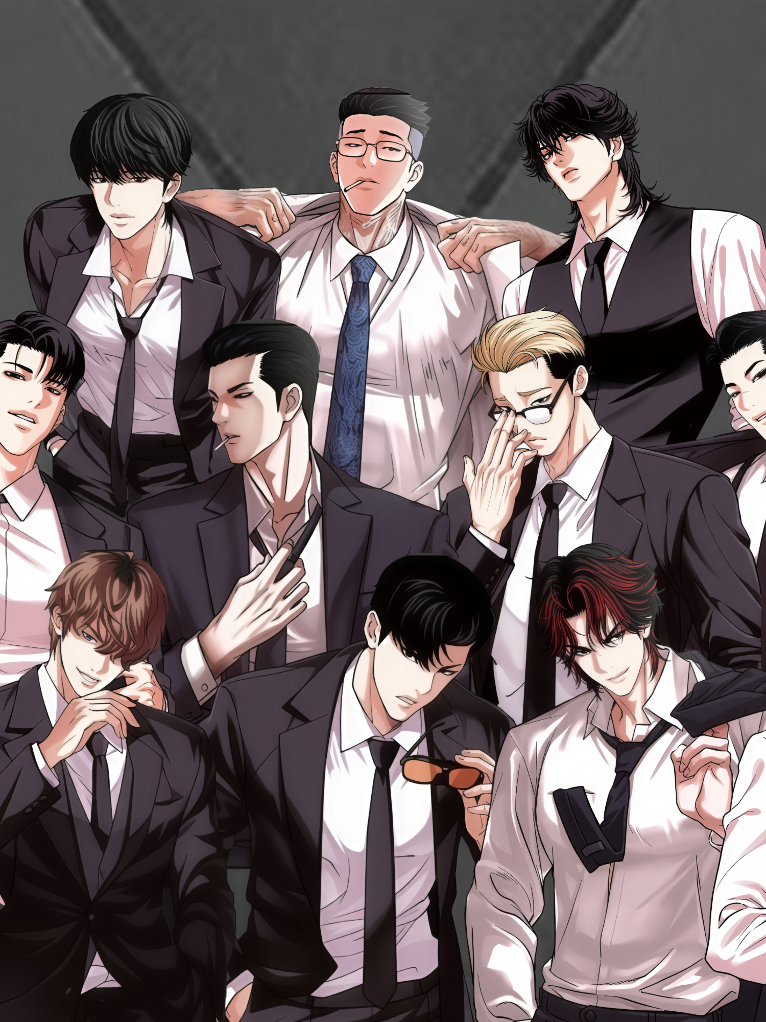 #LOOKISM — :: them + suits = perfection 💯 #parkhyungseok #parkjonggun #lookismboys #fyp #ダMJ